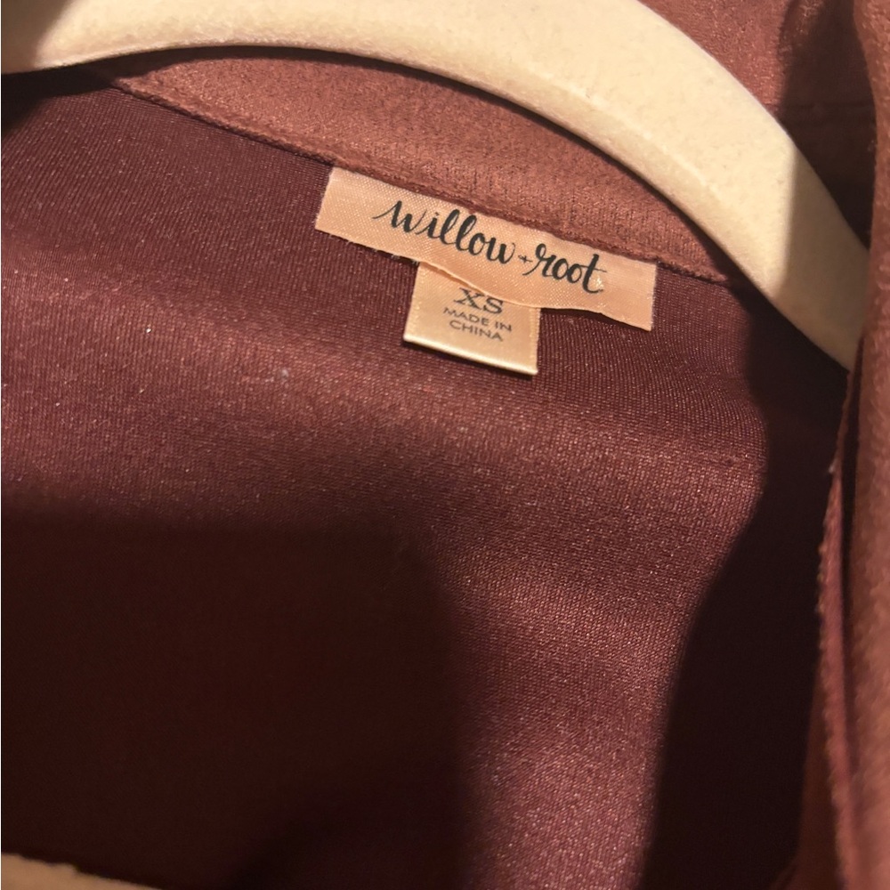 Rust Suede Shacket - image 2